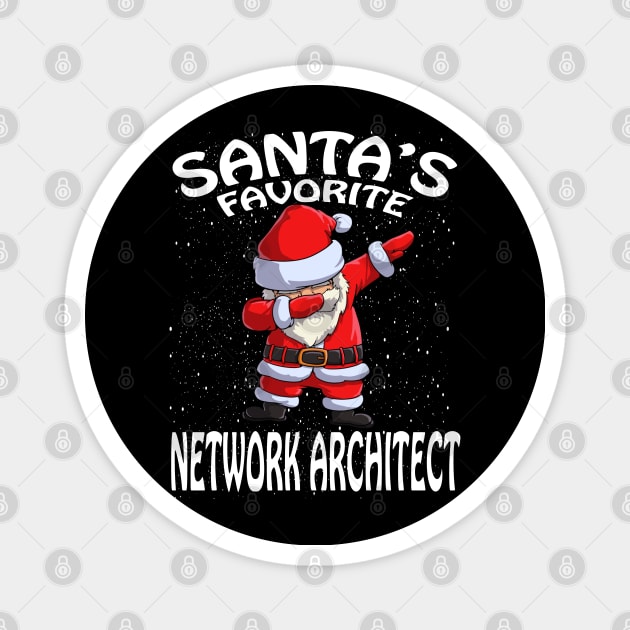 Santas Favorite Network Architect Christmas Magnet by intelus